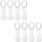 XUZOPIM Lot De 8 Jeton Pour Caddie De Courses Extracteurs De Caddie En Acier Inoxydable Clés Pour Caddie Universel Porte Clés Pour Chariot De Courses Pour Les Gadgets De Commodité Du Panier