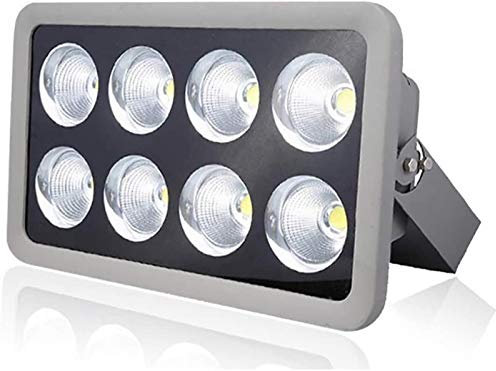 IUBGFTO Reflector LED, Luz de inundación LED, Reflector de 400 W, Proyector Impermeable para Edificios, Lámpara de araña Cuadrada para Exteriores, Lámpara de proyección súper Brillante (3000 k)