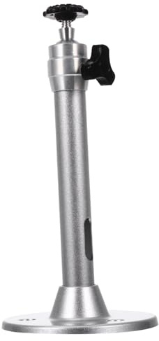 Universal Projector Holder Aluminum Alloy Ceiling Wall Mount Silver | 360 Degree Rotating Head, Easy Installation, Versatile Compatibility, Floor and Wall Mounting Options