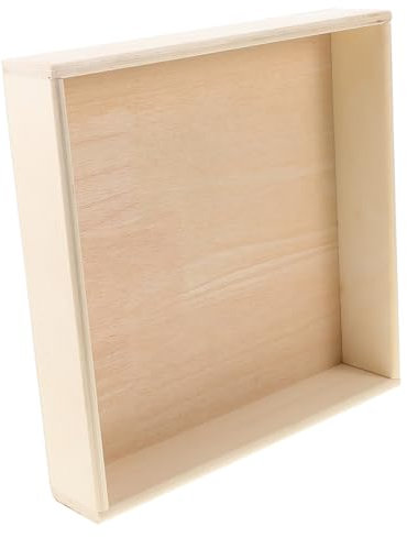 Sosoport Sandkasten Für Junge Mädchen Tragbarer Sandkasten Mit Holzmaterial Kompakter Aufbewahrungsbox Für Draußen Und Drinnen Spielzeug Für Sandkastenaktivitäten