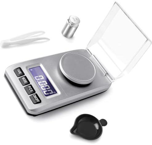 Alte Precisioni 0 001 G/50 G Milligraia Digitale Strumento Pesatura Elettronica Portatile Per Gioielli E Laboratorio Elettronica Portatile