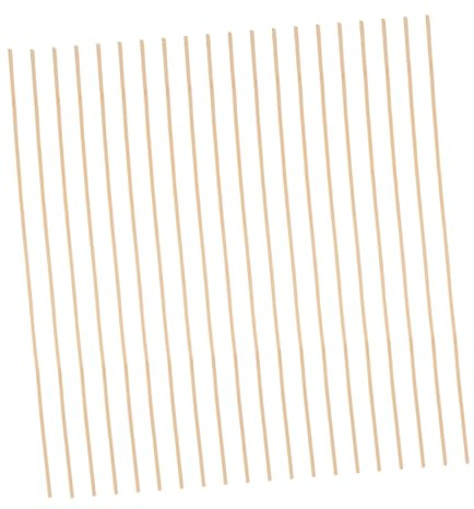 ORFOFE 20pcs Bamboo Kite Support Sticks for DIY Kite-making Flexible Dowels Strong Frame Construction Rods for Craft Projects and School Activities