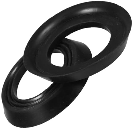 SEWACC 2pcs Leakproof Urinal Drain Flange Sealing Rubber Gaskets 1.0mm Thickness for Home and Commercial Restrooms Preventing Leaks and Ensuring Sturdy Urinal Seal