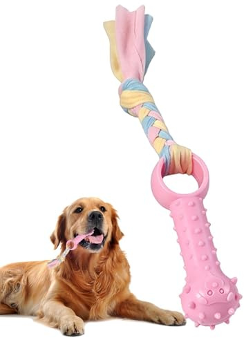 Kauspielzeug Hund | Robuste und verschleißfeste Hundezahnbürste - Kauspielzeug für Welpenzahn | Geeignet für Spaziergänge im Freien, , Rasen, Garten, Innen, Outdoor