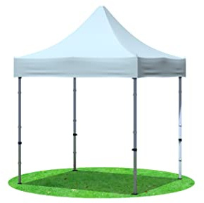 Stabilezelte Faltpavillon 2x2 Meter Professional grau