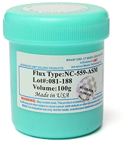 NC-559-ASM TPF Flux de soudure anti-humidité et sans nettoyage Crème 100 g Flux de soudure AMTECH