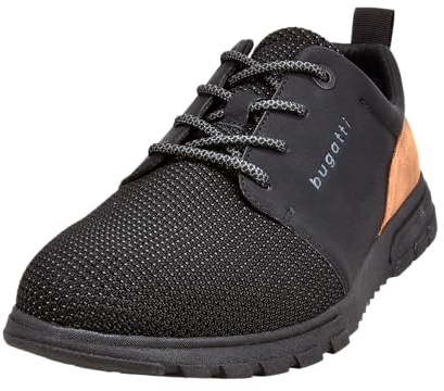 bugatti Chaussures d'affaires à lacets pour homme, 1000 noires, 42 EU