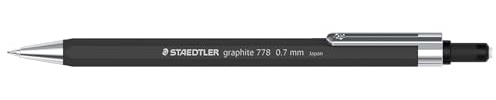 STAEDTLER Tryckpenna grafit, 0,7 mm, svart