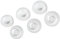 AZLA SednaEarfit MAX TWS 6 White – Earbud Tips for Wireless Headphones - Noise Canceling Earbuds Replacement Tips - Eartips Compatible with Sony, Samsung, Sennheiser, and Devialet (White, M-ML-L)