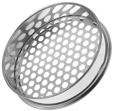 IWOWHERO De Jardín De Tierra para Jardinería Portátil De Acero Inoxidable con Malla El Patio o Jardín