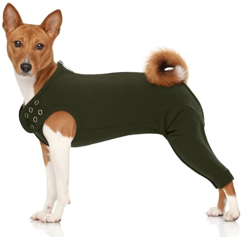 MHaustlie Hund Chirurgie Anzug, lecken Ärmel für Hund hinteren Beine, Hund Onesie für Chirurgie weiblich, Hund Erholung Anzug weiblich männlich Hunde, Hund Wunde Protector Ärmel