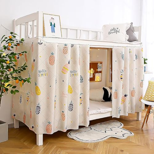 Bettvorhang Hochbett Kinder Etagenbett Vorhang Bettvorhänge Schlafzimmer Betthimmel Mädchen Jungen Bettzelt Schlafsaal Bett Vorhänge Cartoon Schlafzelt Kinderzimmer Bett Zelt Umrandung 2x1.15m (LxH)