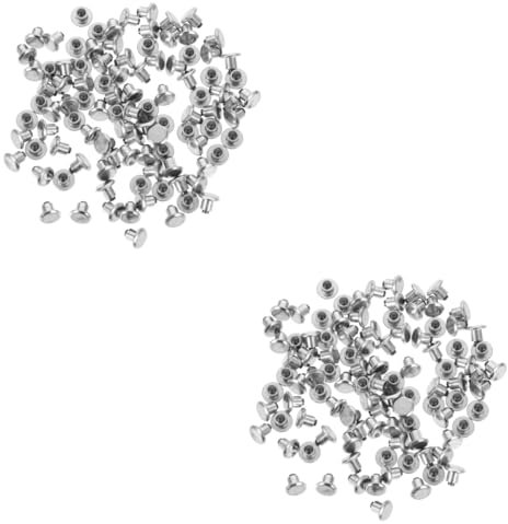 SOIMISS 200stücke Winterreifen Spikes Für Reifenbolzen Aluminiumlegierung Einfache Installation Verbesserte Und Eis Passend Für Spezifikationen