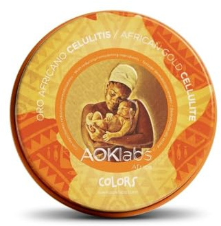 AOKlabs - Afrikanskt guld celluliter, oraffinerat sheasmör - Anti-celluliter lagrad fettförbränningsreducerare I 50 ml.