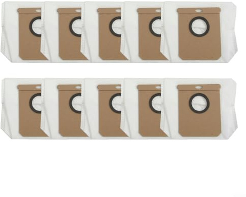 GLFLOW Bolsas de polvo de repuesto para tu aspiradora Conga 8490, paquete de 4 o 10 bolsas de repuesto no tejidas (paquete de 10)