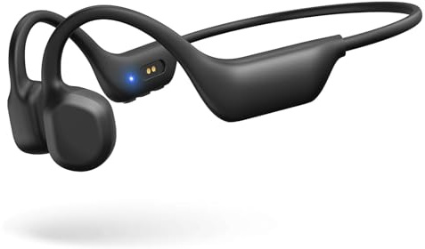 eppfun Bone Conduction Headphones, Open Ear Bluetooth Headphones, Wireless Sports for Running Cycling Fitness