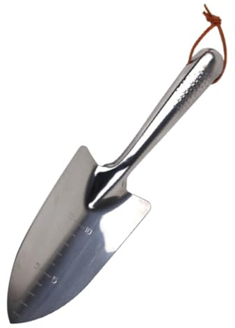 Veemoon Paleta de Mano de Acero Inoxidable Pequeña para Jardín, Pala Desherbadora Ligera y Portátil, Herramienta de Jardinería Resistente para Trasplantar y Plantar en Exteriores, Color