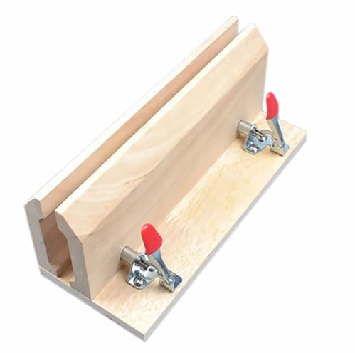 Läderklämma för ponnyhäst, Bokträ Lädersömmar ponnyklämma 250mm