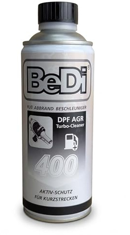 Bedi DPF AGR Turbo Reiniger 400ml – Diesel Systemreiniger & Rußentferner für Partikelfilter, AGR-Ventil & Turbolader – Profi-Additiv für Kurzstrecke & Regeneration