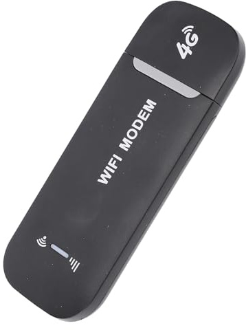 XUMIUZIY Modem Router USB 4G LTE |Hotspot WiFi Portatile Wireless 8 Dispositivi Ad Alta velocità (BLACK)