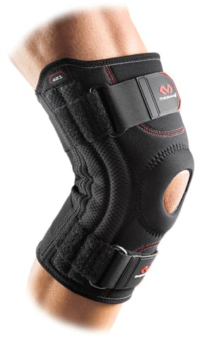 McDavid Men's Stays Knee Support, Black, Small