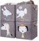 AXHOP cajas almacenaje cajas organizadoras[4 unidades] 33 x 38 x 33. cajas almacenaje decorativas. Ideal para kallax,cesto juguetes infantil, caja juguetes, libros, estanterias almacenaje.