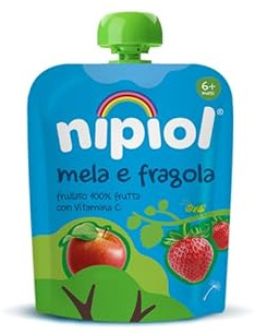 Nipiol Pouch Mela e Fragola 10x85g
