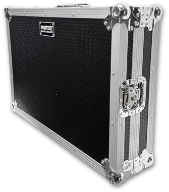 Protekt Pick & Pluck - Custodia universale personalizzabile in schiuma per controller DJ-PA Mixer Flight Case Plus Series Pick and Fit in schiuma a dadini, Nero , X-LARGE 710 x 480 x 162mm, Custodia