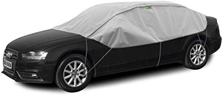 Winter Lsedan Schutzplane Sonnenplane Schutz vor Sonne und Frost geeignet für Skoda Superb II 2008-2015 Halbgarage