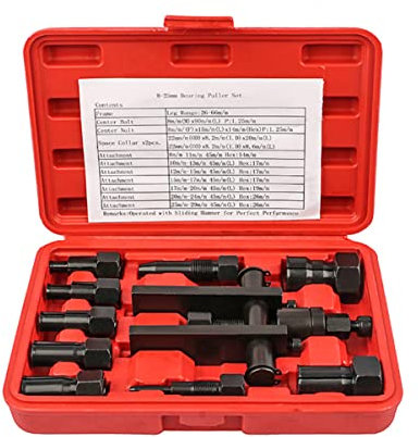 Angoily 10 Separator mit Loch Internes -Zweibacken-Dichtungswerkzeug Praktisches Hammer Demontage Abzieher Spannzange Entfernung Abzieher Innenlagereinsatz Tool Tool Kit