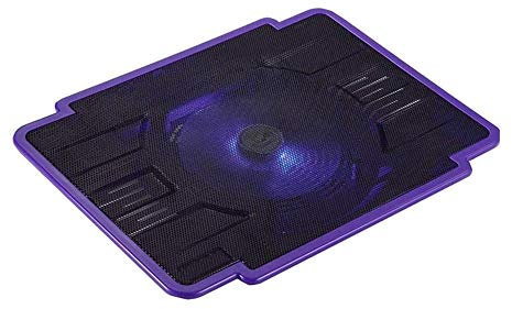 14 Inch Gaming Laptop Cooler Cooling Pad 1 Quiet Fans and LCD Screen Laptop Stand USB Cooling Pad