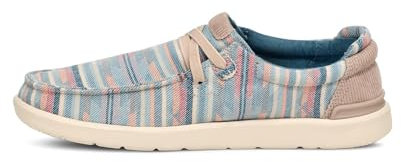 Sanuk Mocasín Shaka Lite 2 para hombre, Tonos de azul, 39.5 EU
