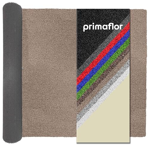 Primaflor Kunstrasen Color Wave B1 | Taupe | 200x100 cm | 8 mm | B1 schwer entflammbar | wasserdurchlässig | UV-beständig | Rasenteppich für innen und außen | Outdoor Bodenbelag