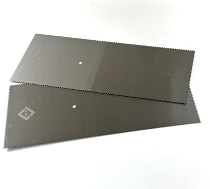 CCA Floor Trowel 2 x Adhesive spreaders V Notch A2 Size for LVT amtico karndean Flooring to Spread Adhesive Beads evenly for The Perfect fit.