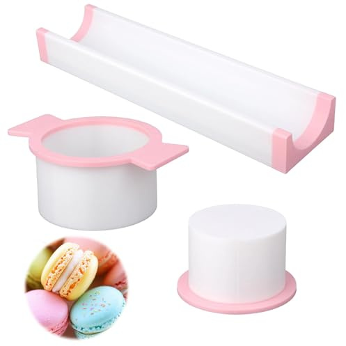 Cake Pop Mould Set with 9 Inch Tray, Non-Stick Cake Pop Kit, Circle Cake Pop Cutter & Maker Kit, Baking Supplies Shaper Mold for Muffins Fondant Chocolate Candy Chocolate