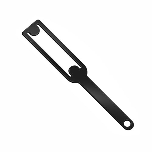 TOP-MAX Strumento per la rimozione del coperchio della pompa della piscina, chiave nera resistente compatibile con Hayward Super II, robusta chiave di ricambio in acciaio, finitura nera antiruggine