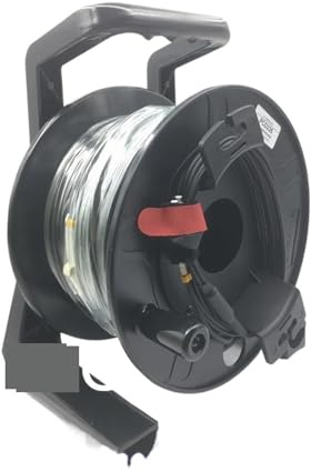 Avvolgicavo a cassetta, Cavo tamburo PCD235 bobina e portatile for fibra ottica DVI CPRI rete segnale rotolo avvolgimento plastica vuoto(Default)