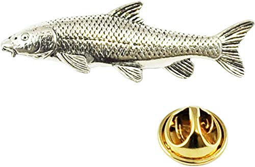 Ties Planet Barbe Fisch Zinn Revers Anstecknadel