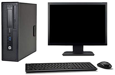 PC HP EliteDesk 800 G1 SFF Ecran 19 i7-4770 4Go SSD 120Go Graveur DVD WiFi W7 (Reconditionné)