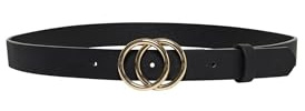 ONLY Damen Onlrasmi Faux Leather Jeans Belt Noos Onlrasmi Faux Leather Jeans Belt Noos (1er Pack)