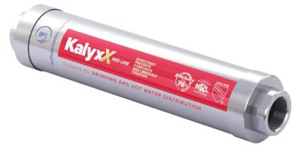 Swiss Aqua Technologies | Addolcitore d'acqua Anticalcare Innovativo IPS Kalyxx RedLine G 3/4 Femmina IPSKXRG34 | Riduzione Calcarea | Installazione Facile | Senza Manutenzione | Tecnologia TGP