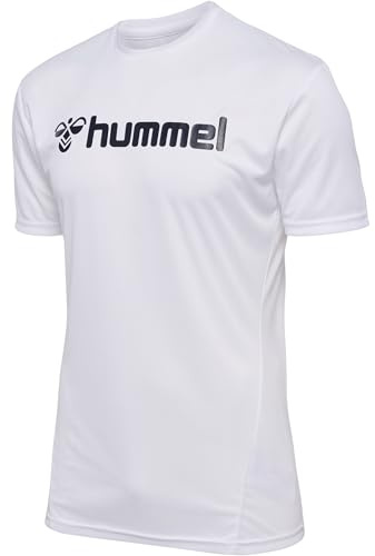 hummel hmlLOGO Jersey S/S, vit, 2XL