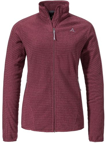 Schöffel Damen Style Terxa Circ Fleece Jacke, acai, M