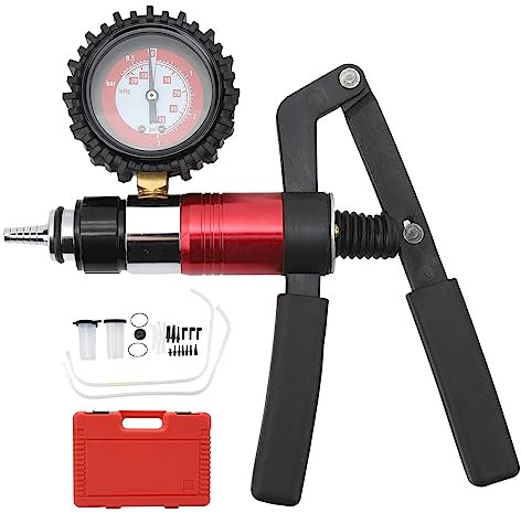 Leapiture Bremsenentlüfter-Set, Hand-Vakuum-Druckpumpentester, Bremskupplungsflüssigkeit, Bremssystem-Entlüftungswerkzeug-Set für LKW, PKW