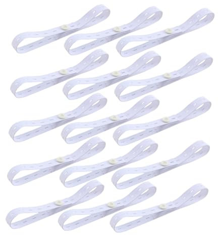 Toyvian Babygürtel Windelgürtel Für Säuglinge Verstellbar Elastisch Mit Fester Schnalle Gummiband Flexibler Babyschutz 15 Stück