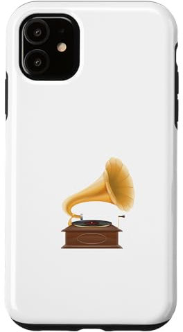 Grammofono Vecchio Giradischi Custodia per iPhone 11