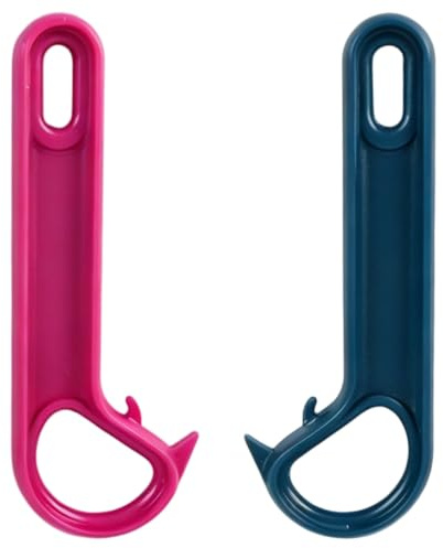 2 PCS Ring Pull Can Opener Aid, for Beverage and Pet Food Cans | Comfortable Handling Experience, Effortless Opening Assistance, for Drinks, Pet Food, and Soda, Daily and Travel Convenience