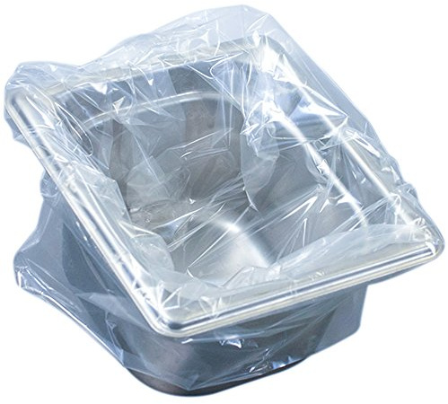 Handgards® Ovenable Pan Liners - 15 in x 12 in Nylon Cooking Bag - 100 count - Fits Sixth Pans