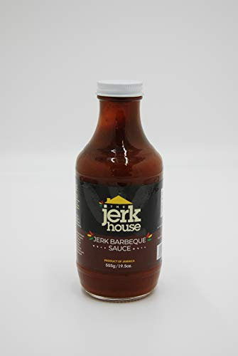 The Jerk House Authentic Jamaican Boston Bay Style Jerk BBQ Sauce 555g, JBBQS04