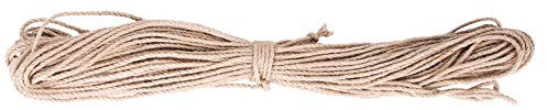 DemiawakingUK Corda di Canapa per Tiragraffi Fai da Te Corda Tiragraffi per Gatti Corda di Canapa Sisal Intrecciata per Albero Tiragraffi Gatto (4mm x 10m)